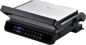 Sandwich maker si Grill Zilan ZLN3942, Digital, Protectie supraincalzire, Placi din aluminiu detasabile, Putere 2000W