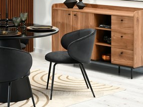Scaun Carmen (negru + auriu). 1110989
