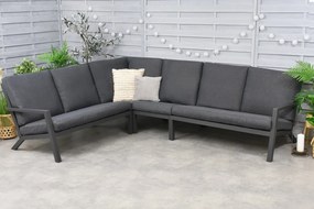 Colțar din aluminiu Braga Garden Point antracit