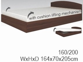 Dormitor GLOBAL3741 - wenghe