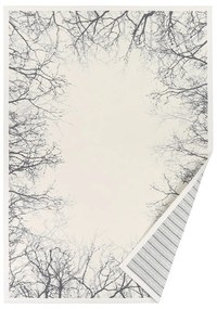 Covor reversibil Narma Puise, 160 x 230 cm, alb