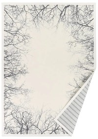 Covor reversibil Narma Puise, 140 x 200 cm, alb