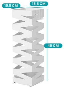 Suport pentru umbrele cu model zig-zag