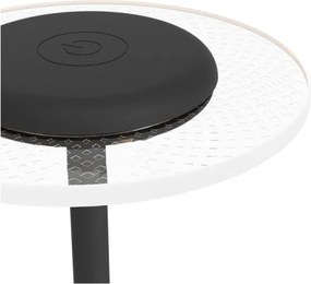 Eglo 75883 - Lampă de masă LED TREPELLA RGBW, reglabilă, reîncărcabilă, cu control tactil, LED/5V, 2000 mAh, neagră