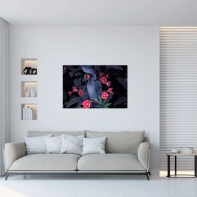 Tablou - Păpădia între flori (90x60 cm)