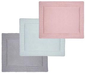 Covoraș de joacă din bumbac Kindsgut Mat, 70 x 90 cm, roz