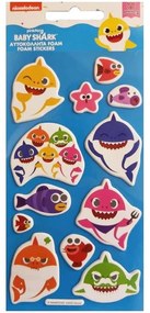 Baby Shark Aquatic set de autocolante din spumă pufos
