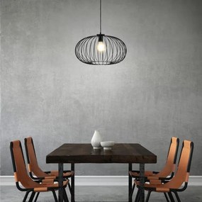 Lustră pe cablu KAGO 1xE27/60W/230V Briloner 4023-015