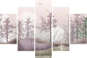 Tablou cu pădure (150x105 cm)