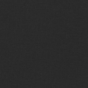Scaun de bucatarie pivotant, negru, material textil 1, Negru