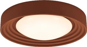 Plafonieră LED Osram ORBIS CONCRETE, dimmabilă, 24,5W/230V, Ø50 cm, maro/beton
