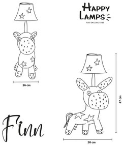 Happy Lamps - Lampă de birou LED pentru copii FINN LED/5,4W/230V cal