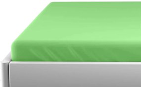 Cearsaf Jersey pentru patut de copii fistic 70 x 140 cm