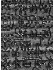 Covor pentru exterior și interior alb-negru 200x290 cm Duet Kona – NORTHRUGS
