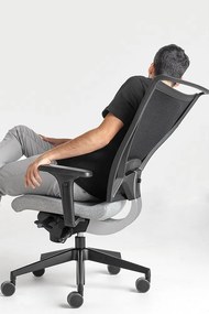 Korium lemn masiv Mesh – Scaun ergonomic cu spatar din plasa