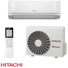 Aparat de aer conditionat inverter Hitachi AirHome 600 RAK-VJ50RHAE / RAC-VJ50WHAE, 18 000BTU, 37 m², A++/A++, R-32, Alb
