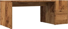 vidaXL Măsuță de cafea, lemn învechit, 90x45x35 cm, lemn prelucrat