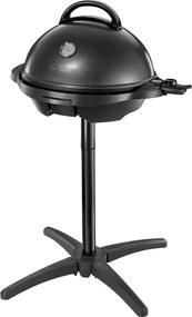Grătar electric George Foreman 22460-56, 2400 W, 44,5 cm, 15 porții, 5 niveluri de temperatură, strat antiaderent, negru