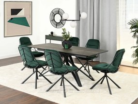 Scaun Brooklyn (verde + negru). 1110974