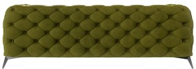 Canapea verde cu tapițerie din catifea 225 cm Chelsea – Ropez
