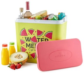 Lada frigorifica ATLANTIC Watermelon , 24 litri, Pasiva, Racire, Fara BPA, Multicolor