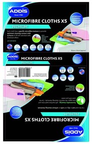 Lavete 5 buc. din microfibră – Addis