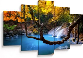 Tablou - Cascade din Asia (150x105 cm)