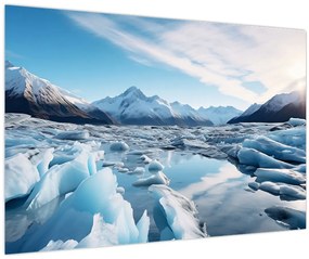 Tablou - Formațiuni glaciare (90x60 cm)