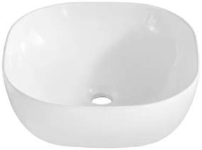 COMAD UM-6252 SMILE 40 DP - Lavoar pe blat SMILE 41x41 cm alb lucios