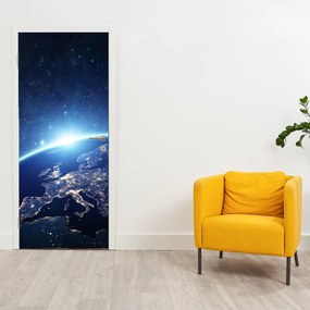 Fototapet pentru ușă - Planeta Pământ (95x205cm)