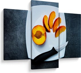 Tabloul cu piersică (90x60 cm)