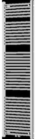 Mexen Mars radiator baie 1800 x 500 mm, 643 W, crom - W110-1800-500-00-01