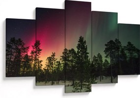 Tablou cu Northern Lights (150x105 cm)