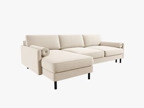 Coltar extensibil 5 locuri Scott catifea L212 cm