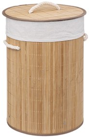 Cos de rufe din bambus, 48 L