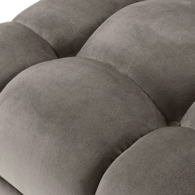 Taburete design elegant design LUX Sienna, catifea gri 113390 HZ