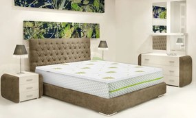 Topper saltea Green Future Aloe Vera Free Air Memory 140x200 cm