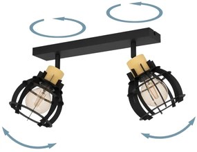 Spot de perete Eglo 43927 STILLINGTON 2xE27/40W/230V