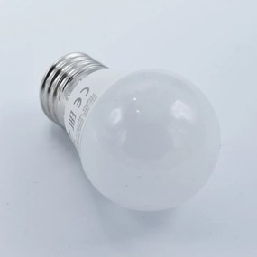 Bec LED 5W(35W) Braytron, G45, E27, 450 lm, lumina calda (3000 K), clasa energetica F