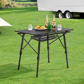 Juskys Masa de camping pliabilă Picco - negru