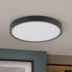 Mini Plafoniera LED design slim BULLY D-14cm negru