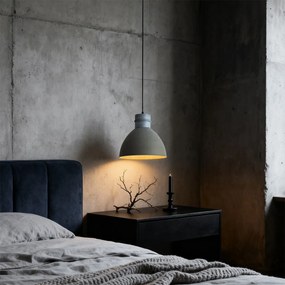 Lampă suspendată în stil rustic gri - Dory