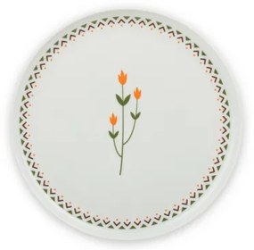 Set veselă 24 piese din porțelan, multicolor