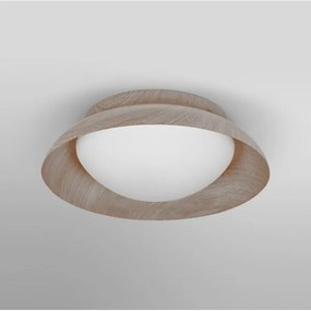 Osram - Plafonieră ORBIS MILAN 2xE27/10W/230V, Ø 30,5 cm, finisaj lemn