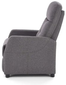 Fotoliu reglabil FELIPE, gri