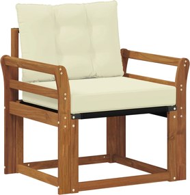 vidaXL Set de canapele de exterior Lemn solid de Acacia și Textilene