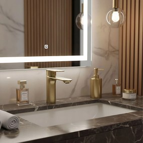 Baterie pentru baie Rea Drop Brush Gold low