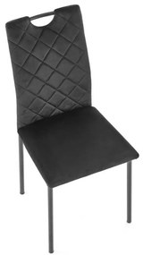 Scaun de bucătărie Lucaria, negru