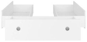 Sertare sub pat Nepo Plus 140 cm (alb) (3ks). 1098322