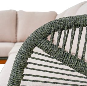 Set de colț de grădină AURO v4 cu 2 fotolii